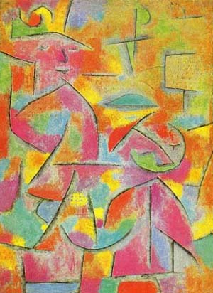 Aunt and Child - Paul Klee reproduction oil painting