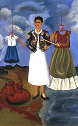 Memory 1937 - Frida Kahlo reproduction oil painting