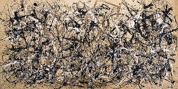 Autumn Rhythm Number 30 1950 - Jackson Pollock reproduction oil painting