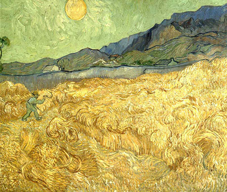 Il Mietitore - Vincent van Gogh reproduction oil painting