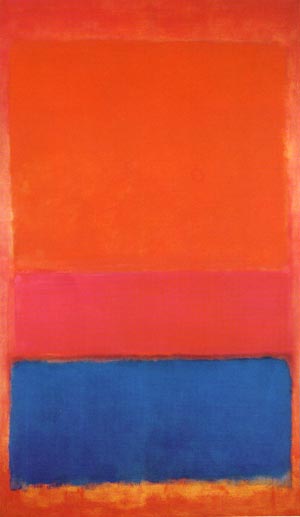 No 1 Untitled Royal Red and Blue 1954 - Mark Rothko reproduction oil painting