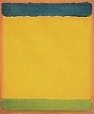 Untitled Blue Yellow Green On Red 1954 - Mark Rothko