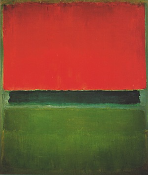 Red Dark Green Green 1952 - Mark Rothko reproduction oil painting