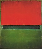 Red Dark Green Green 1952 - Mark Rothko