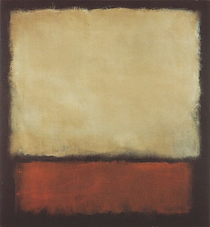 No 7 1963 Dark Brown Gray Orange - Mark Rothko reproduction oil painting