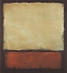 No 7 1963 Dark Brown Gray Orange - Mark Rothko