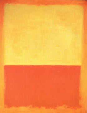 No 12 1954 Yellow Orange Red on Orange - Mark Rothko reproduction oil painting