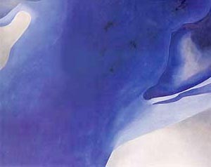 Blue B - Georgia O'Keeffe reproduction oil painting