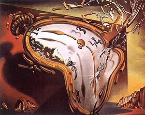 Les Montres Molles - Salvador Dali reproduction oil painting