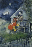 The Lovers - Marc Chagall