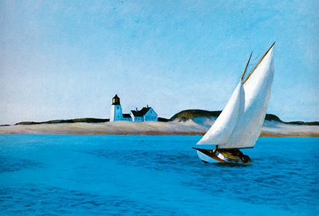 The Long Leg - Edward Hopper reproduction oil painting