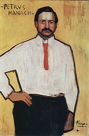 Pedro Manach 1901 - Pablo Picasso reproduction oil painting