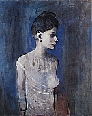 Woman in a Chemise 1905 - Pablo Picasso reproduction oil painting