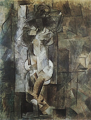 NUDE 1910 - Pablo Picasso reproduction oil painting