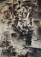 Portrait of Daniel-Henry Kahnweiler 1910 - Pablo Picasso