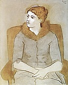 Portrait of Olga 1923 - Pablo Picasso