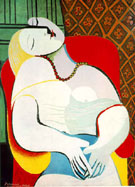 The Dream  1932 - Pablo Picasso reproduction oil painting