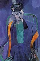 Madam Matisse - Henri Matisse reproduction oil painting