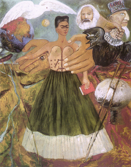 Marxism Will Give Health to the Sick 1954 - Frida Kahlo reproduction oil painting