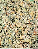 Eyes in the Heat 1946 - Jackson Pollock reproduction oil painting