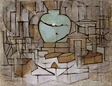 Still Life with Ginger Jar II c1911 - Piet Mondrian