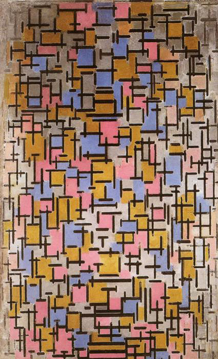 Composition 1916 - Piet Mondrian reproduction oil painting