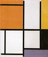 Composition 1921 - Piet Mondrian reproduction oil painting