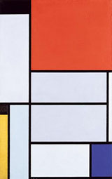 Tableau I 1921 - Piet Mondrian reproduction oil painting