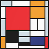 Composition with Red Yellow Blue and Black 1921 - Piet Mondrian