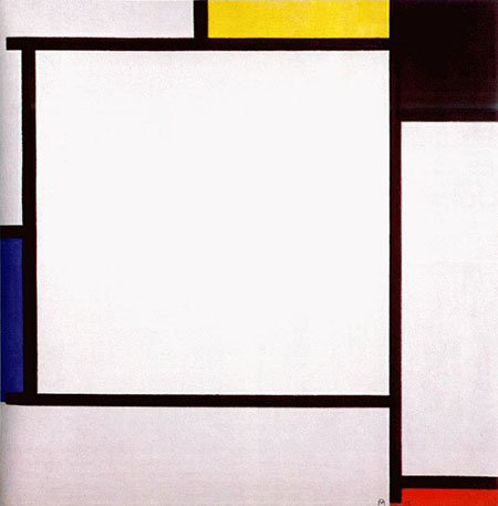 Composition 2 1922 - Piet Mondrian reproduction oil painting