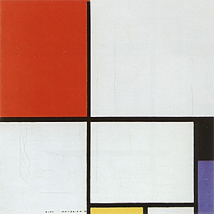 Composition with Red Yellow and Blue 1928 - Piet Mondrian reproduction oil painting