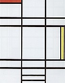 Composition with White Red and Yellow c1938 - Piet Mondrian