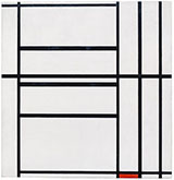 Composition 1939 - Piet Mondrian reproduction oil painting