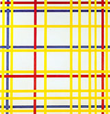 New York City I 1942 - Piet Mondrian