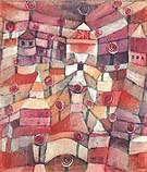 Rose Garden 1920 - Paul Klee reproduction oil painting