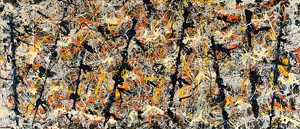 Blue Poles Number 11 1952 - Jackson Pollock reproduction oil painting