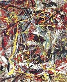 Number 22 - Jackson Pollock reproduction oil painting