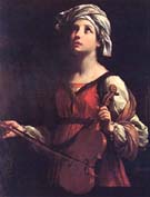 St Cecilia (original size) - Guido Reni reproduction oil painting