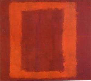 Seagram Sketch 1958 Red on Maroon - Mark Rothko reproduction oil painting