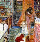 La toilette (The Bathroom) - Pierre Bonnard reproduction oil painting