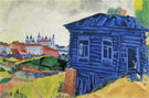 The Blue House - Marc Chagall reproduction oil painting
