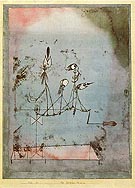 Twittering Machine 1922 - Paul Klee reproduction oil painting
