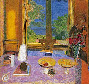 The Dining Room on the Garden 1934 - Pierre Bonnard reproduction oil painting