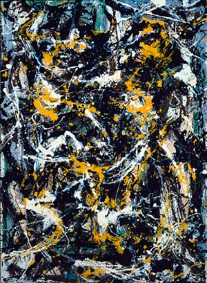 Number 5 - Jackson Pollock reproduction oil painting