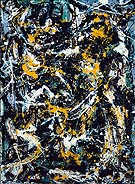 Number 5 - Jackson Pollock reproduction oil painting