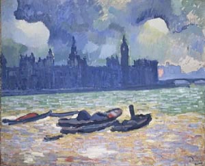 Houses of Parliament at Night 1906 - Andre Derain reproduction oil painting