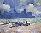 Houses of Parliament at Night 1906 - Andre Derain