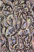 Gothic 1944 - Jackson Pollock reproduction oil painting