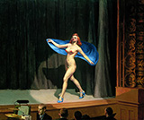 Girlie Show 1941 - Edward Hopper reproduction oil painting