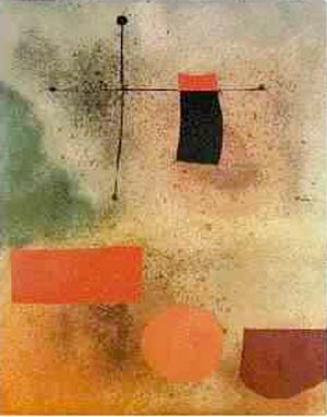 Abstrait - Joan Miro reproduction oil painting